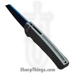 ProTech - 2026.Malibu.Custom.002 - Malibu - Folding Knife - CPM MagnaCut Sapphire Blue Reverse Tanto - "Tread" 17-4 Steel - Stonewash - Image 6
