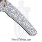 ProTech - 2026.Malibu.Custom.003 - Malibu - Folding Knife - CPM MagnaCut Copper Rose Reverse Tanto - "Nexus" 17-4 Steel - Satin/Tumbled - Image 5