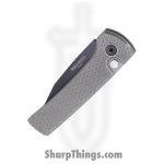 ProTech - 2026.Scapegoat.Custom.002 - Scapegoat - Automatic Knife - MagnaMax Coated Clip Point - "Carbide" 17-4 Steel - Stonewash/Blasted - Image 3