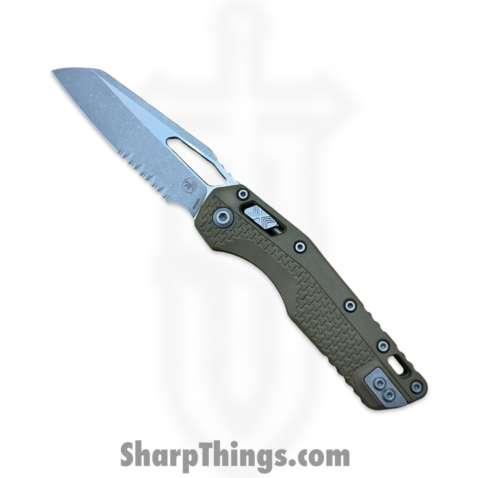 210T-11APPMDE_1.jpeg Microtech - 210T-11APPMDE - MSI® RAM-LOK Tri-Grip - Folding Knife - P/S M390MK Apocalyptic Reverse Tanto - Polymer - Flat Dark Earth - Image 1