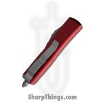 Microtech - 233-6RD - UTX-85 - OTF Auto - M390 Satin Tanto F/S - Aluminum - Red - Image 3