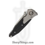 Microtech - 260M-8 CFTI - Mini Socom Bravo - Folding Knife - M390 Blasted Clip Point P/S - Carbon Fiber - Black - Image 3