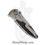 Microtech - 260M-8 CFTI - Mini Socom Bravo - Folding Knife - M390 Blasted Clip Point P/S - Carbon Fiber - Black - Image 4