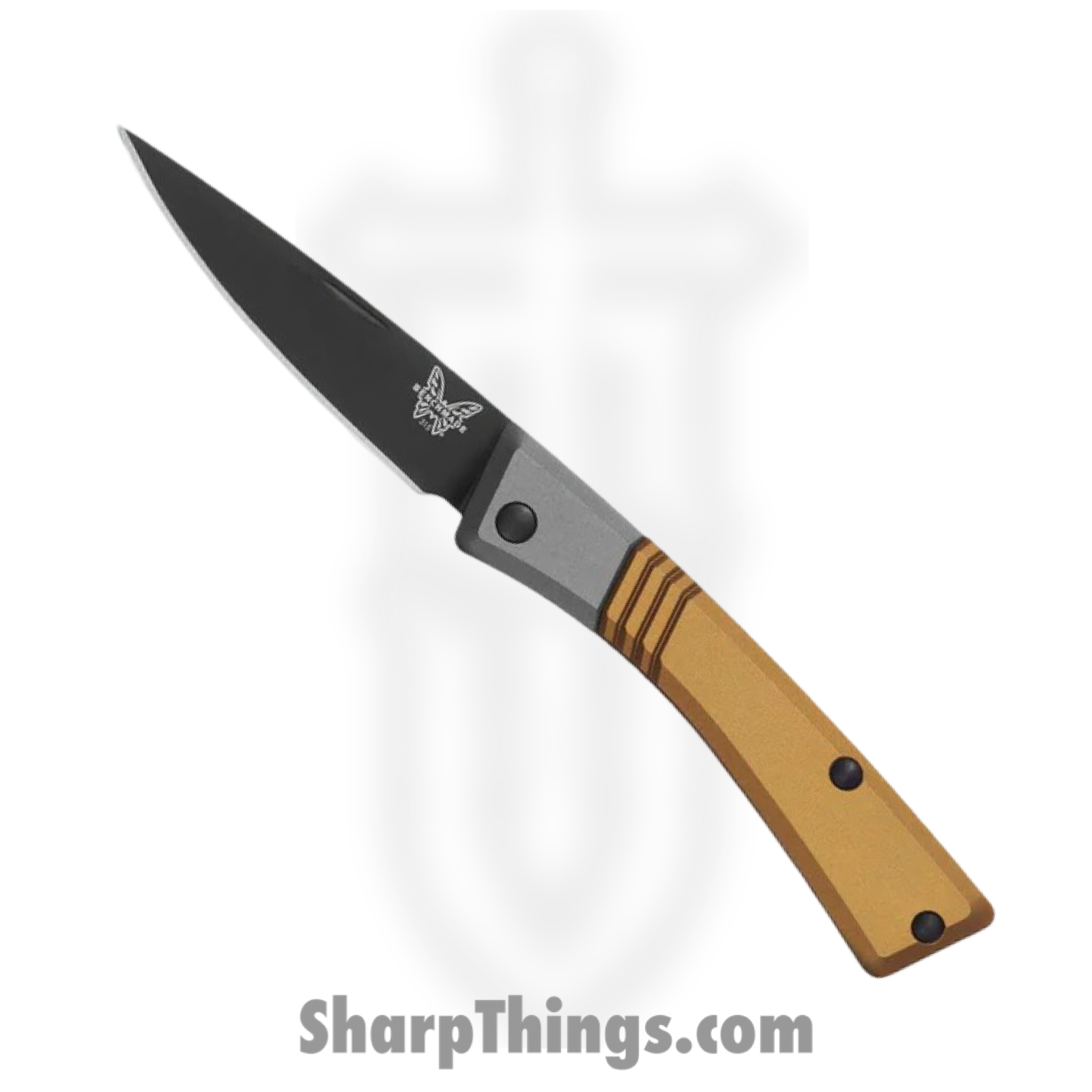 315BK-01_1.png Benchmade - 315BK-01 - Successor - Folding Knife - M390 Coated Drop Point - 6061-T6 Aluminum - Burnt Brass - Image 1