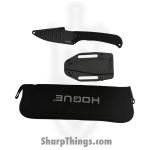 Hogue Knives - 35869 - Extrak - Fixed Blade Knife - CPM M4 Coated Clip Point - G10 - Black - Image 4