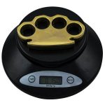 VOC - BR-450 - Heavy Duty Brass Buckle Paperweight - 425 grams - Gold - Image 3