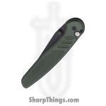 ProTech - BST26.Avalon.1 - Avalon - Folding Knife - CPM MagnaCut Coated Drop Point - Knurled Aluminum - Green - Image 3