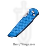 ProTech - BST26.INT.1 - TR-3 Integrity - Folding Knife - CPM MagnaCut Stonewash Spear Point - "Relic" Aluminum - Blue - Image 2