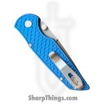 ProTech - BST26.INT.1 - TR-3 Integrity - Folding Knife - CPM MagnaCut Stonewash Spear Point - "Relic" Aluminum - Blue - Image 3