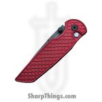 ProTech - BST26.INT.2 - TR-3 Integrity - Folding Knife - CPM MagnaCut Coated Spear Point - "Relic" Aluminum - Red - Image 3