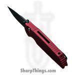 ProTech - BST26.INT.2 - TR-3 Integrity - Folding Knife - CPM MagnaCut Coated Spear Point - "Relic" Aluminum - Red - Image 5
