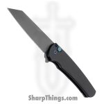 ProTech - BST26.Malibu.1 - Malibu - Folding Knife - CPM MagnaCut Coated Reverse Tanto - 7075 "Dragon Scales" Aluminum - Black