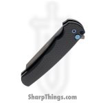 ProTech - BST26.Malibu.1 - Malibu - Folding Knife - CPM MagnaCut Coated Reverse Tanto - 7075 "Dragon Scales" Aluminum - Black - Image 3