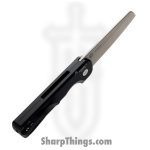 ProTech - BST26.Slimfoot.1 - Slimfoot - Automatic Knife - CPM MagnaCut Stonewash Sheepsfoot - Aluminum - Black - Image 3
