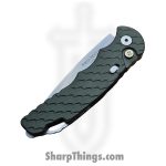 ProTech - BST26.TR5.1 - Tactical Response 5 - Automatic Knife - S35VN Stonewash Spear Point - "Feather" Aluminum - Green - Image 4