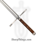 Cold Steel - CS-SW-KGM - KREIGSMESSER SWORD - 1561 High Carbon Steel Satin - Rosewood - Brown - Image 2
