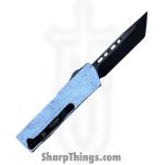 Atomic Knives - DT01SWC-TNBK - UltraLite ATOMIC - OTF Auto - D2 Coated Tanto - Aluminum - White Camo - Image 2