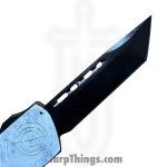 Atomic Knives - DT01SWC-TNBK - UltraLite ATOMIC - OTF Auto - D2 Coated Tanto - Aluminum - White Camo - Image 3