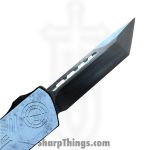 Atomic Knives - DT01SWC-TNSA - UltraLite ATOMIC - OTF Auto - D2 Satin Tanto - Aluminum - White Camo - Image 4