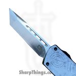 Atomic Knives - DT01SWC-TNSA - UltraLite ATOMIC - OTF Auto - D2 Satin Tanto - Aluminum - White Camo - Image 5