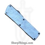 Atomic Knives - DT01SWC-TNSA - UltraLite ATOMIC - OTF Auto - D2 Satin Tanto - Aluminum - White Camo - Image 6