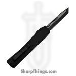 Heretic Knives - H015-10A-T - NYX - OTF Auto - CPM MagnaCut Coated Tanto - Aluminum - Black - Image 2