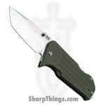1881 Knife Works - MMS014 - Lombard - Folding Knife - S45VN Tumbled Tanto - G10 - OD Green