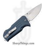 1881 Knife Works - MMS017 - Lombard - Folding Knife - S45VN Tumbled Drop Point - G10 - Denim Blue - Image 2