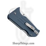 1881 Knife Works - MMS017 - Lombard - Folding Knife - S45VN Tumbled Drop Point - G10 - Denim Blue - Image 5
