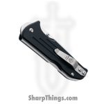 1881 Knife Works - MMS019 - Bourbon - Folding Knife - S45VN Tumbled Drop Point  - G10 - Black - Image 5