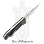 1881 Knife Works - MMS021 - Bourbon - Folding Knife - S45VN Tumbled Drop Point - G10 - OD Green - Image 3