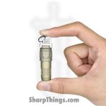 Olight - OLTIULTRAOLG - iUltra Keychain Light - Aluminum - Olive Green - Image 6