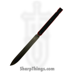 Rough Ryder - RR1962 - Spike - Fixed Blade Knife - 440A Stonewash Stiletto - G10 - Black - Image 2