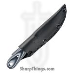 Spyderco - SCFB46GP - Bow River - Fixed Blade Knife - 8Cr13MoV Satin Trailing Point - G10 - Black Gray - Image 3