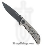 Spartan Blades - SF5KILR - Harsey Custom - Folding Knife - CPM MagnaCut Coated Spear Point - Titanium - Kilroy