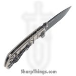 Spartan Blades - SF5KILR - Harsey Custom - Folding Knife - CPM MagnaCut Coated Spear Point - Titanium - Kilroy - Image 3