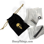 Sparrow Knife Co. - SKCSTRXHKDLC - Strix Hardware Set -DLC Titanium - Black - Image 2