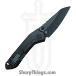 Millit Knives - STEOVBKRDCF - Sharp Things Exclusive Overland Zirblast - Folding Knife - Magnacut Coated Sheepsfoot - Marble Carbon Fiber - Red Black - Image 2