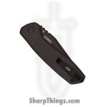Zero Tolerance - ZT0512BLK - Auto 0512 - Automatic Knife - CPM CruWear Coated Clip Point - Micarta Titanium - Black - Image 3