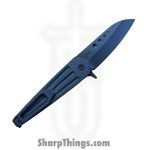 Medford Knife and Tool - MK2104PQ-30PV-TPCP-BP - Nosferatu - Folding Knife - S45VN Coated Sheepsfoot - Titanium - Black - Image 2