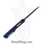 Medford Knife and Tool - MK2104PQ-30PV-TPCP-BP - Nosferatu - Folding Knife - S45VN Coated Sheepsfoot - Titanium - Black - Image 6