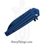 Medford Knife and Tool - MK2104PQ-30PV-TPCP-BP - Nosferatu - Folding Knife - S45VN Coated Sheepsfoot - Titanium - Black - Image 3
