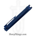 Medford Knife and Tool - MK2104PQ-30PV-TPCP-BP - Nosferatu - Folding Knife - S45VN Coated Sheepsfoot - Titanium - Black - Image 5