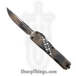 Microtech - 11214-1WK - Ultratech Gen IV "Wookie" - OTF Auto - M390 Coated Drop Point - Aluminum - Multi