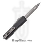 Microtech - 11474-10AP - UTX-70 Gen IV - OTF Auto - M390MK Apocalyptic Dagger - Aluminum - Black - Image 2