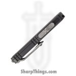 Microtech - 11474-10AP - UTX-70 Gen IV - OTF Auto - M390MK Apocalyptic Dagger - Aluminum - Black - Image 5