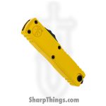 Microtech - 12334-1YW - UTX-85 Gen IV - OTF Auto - M390MK Coated Tanto - Aluminum - Yellow - Image 4
