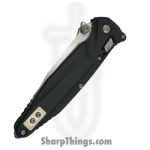 Microtech - 159RL-10 - Socom Delta - Folding Knife - M390MK Stonewash Spear Point - Aluminum - Black - Image 3