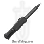 Microtech - 1702M-2T - Mini Hera II Tactical - OTF Auto - M390MK Coated Dagger P/S - Aluminum - Black - Image 2