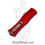 Microtech - 1705M-10RD - Mini Hera II - OTF Auto - M390MK Stonewash Recurve - Aluminum - Red - Image 4